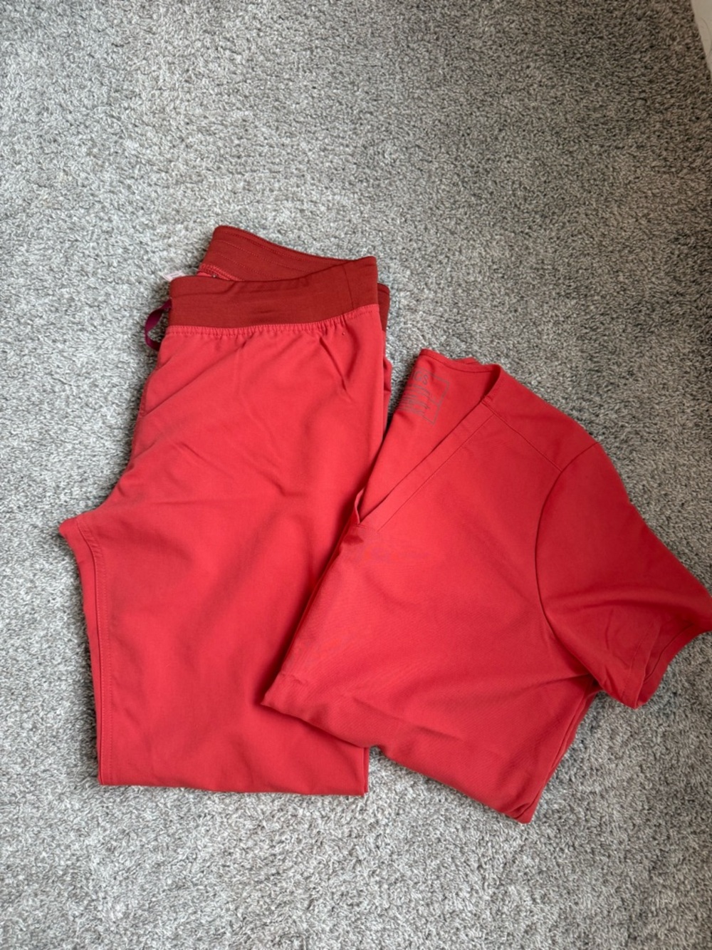 FIGS Scrubs Red